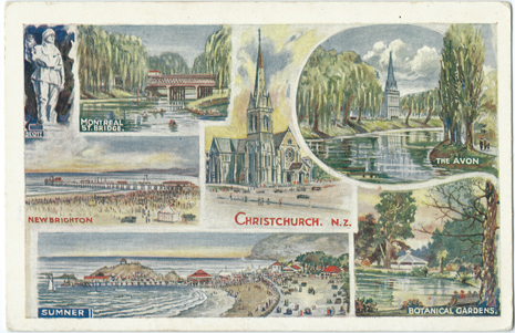 (front of postcard) Wilson Bros., Christchurch, NZ (from set 3)