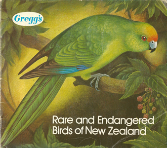 Rare and endangered birds of New Zealand album cover