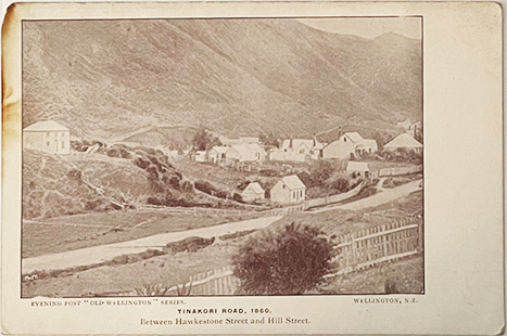 Tinakori Road, 1860