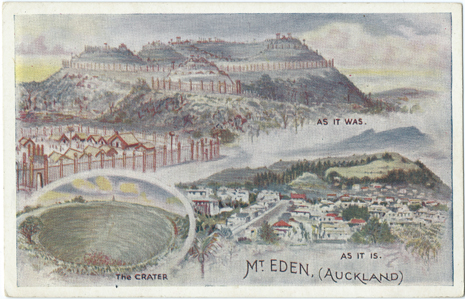 Wilson Bros. Postcard, Mount Eden (Auckland), -- LINK to larger image